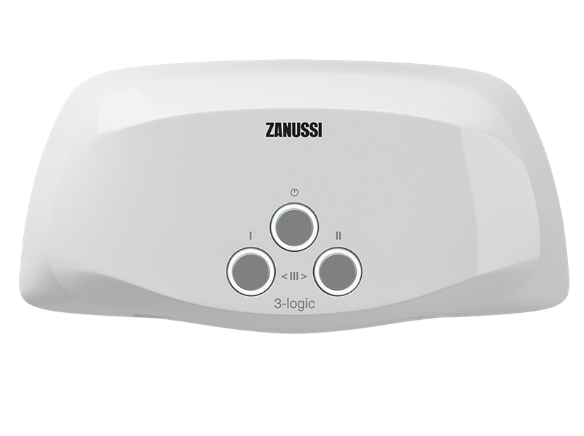 Водонагреватель проточный Zanussi 3-logic 3,5 TS (душ+кран)